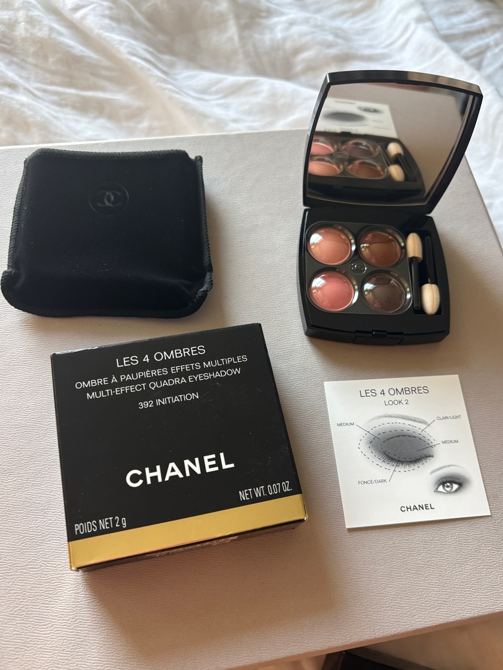 Chanel Quad Eyeshadow Palette - 392 Initiation